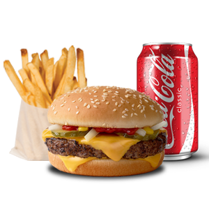 1/4 Pounder Burger Meal